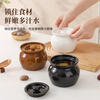 Crock pot soup stew pot household commercial water-proof stew one person steamed egg bowl stew pot Shaxian snack ceramic soup pot white single pack 500ml extra thick