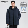 SHANSHAN Shanshan removable hood goose down jacket men's winter thickened casual dad wear warm liner jacket
