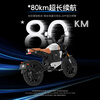 MoShou's new product launches M05 electric motorcycle, straddling electric motorcycle, lithium battery, smart long-range, high-speed mobility moped, commuting for adults, retro high-performance electric motorcycle, Starship Gray