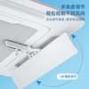 Creative Bang central air-conditioning windshield ceiling-mounted ceiling embedded air-conditioning special air-conditioning outlet baffle shielding plate Liuguang White-2 pieces 56x11x0.5cm