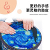 Yuan ethnic African drum 8-inch children's drum instrument hand drum kindergarten special ethnic drum primary school students percussion instrument hand drum large 8-inch starry sky blue leaves + gifts safe and harmless recommended for children/beginners