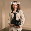 Cnoles Sun Qian's same style Wanqing bag women's leather autumn and winter new large capacity commuter shoulder crossbody hobo bag