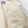 ROMON jacket men's autumn and winter trendy corduroy executive jacket men's casual lapel dad men's L31 off-white XL