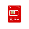 European Vodafone phone card 4G/5G high-speed traffic Internet card European multi-country travel card 16 days 40GB