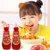 Huatian Bear Children's Tomato Sauce 250g Tomato Sauce Sushi Burger Toast Hand Cake Children's Breakfast Sauce Bottled