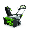EGO56V lithium battery brushless electric snow blower SNT2110 road snow clearing villa property snow blower municipal disaster relief dual battery 5.0Ah + fast charge charger