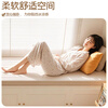 Ju Nian Balcony Mat Bay Window Mat Window Sill Mat Universal for Four Seasons Customized High Density Sponge 2025 New Style Removable and Washable for Sleeping Peacock Blue-Cotton and Linen Contact Customer Service for Quotation High-End Ring Inner Core Coconut Palm 3 Latex 2 (Thick 5CM More Comfortable)/Per Square