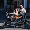 MoShou's new product launches M05 electric motorcycle, straddling electric motorcycle, lithium battery, smart long-range, high-speed mobility moped, commuting for adults, retro high-performance electric motorcycle, Starship Gray