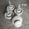 P-15TP-6TP-10T pin ceramic insulator high voltage power overhead line pillar porcelain bottle white white