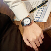 CITIZEN Watch Eco-Drive Casual Fashion Simple Men's Watch Date Display New Year's Gift 5-Year Warranty White AW1819-56A