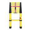 FRP telescopic ladder herringbone ladder fish rod ladder electrician bamboo ladder special tools for electrical maintenance insulated ladder 2-meter insulated telescopic ladder + silicone anti-slip mat