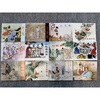 Three Words and Two Patterns, Painting Book (Total 12 Volumes) Illustrated by Zhao Hongben and others, Adapted by Liangshi et al. Shanghai People's Fine Arts Publishing House Three Words and Two Patterns, Painting Book (Total 12 Volumes)