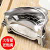 Pupan Dumpling Artifact Home Thick 304 Stainless Steel Pressed Dumpling Skin Hand-kneaded Dumpling Maker Mold 8.5CM Dumpling Maker + Filling Picking Spoon + Cylindrical Skin Slicer