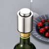 Yusenyi stainless steel red wine stopper, wine vacuum stopper, vacuum preservation stopper, wine cap stopper, bottle stopper, wine stopper, cork seal, stainless steel vacuum wine stopper (with time scale), one pack