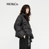 MO&Co. 90 White Goose Down High Collar Short Light Warm Puff Down Jacket MBD4EIN034 New Year Red Black It is recommended to confirm the size with customer service M /165 It is recommended to confirm the size with customer service