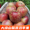Daliangshan Apple, Yanyuan Apple, Rock Candy Heart Apple, Fruit Gift Box, Straight from the Source, 8 catties, 20-24 pcs, 70-75mm