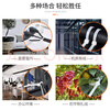 Tianyi self-locking nylon cable tie, cable management belt, host installation, gardening, cable desktop cable management, wire binding strap, white 4.7*400mm 1kg