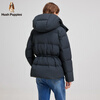 Hush Puppies comfortable and warm women's 2025 winter new fluffy, comfortable and warm comfort down jacket Xuanqinglan M