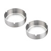 Bingyu BYlj-124 thickened stainless steel commercial ashtray cleaning ashtray metal ashtray smoking set ordinary style 3 pieces