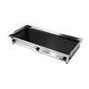 Tereside Night Market commercial electric heating griddle mirror-fried steak stall hand-made cakes egg-filled cakes iron plate squid grilled cold noodles Export quality-side oil outlet thickened-electric heating-blackboard-SND1058
