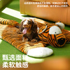 ZEZE Tiger Mat Dog Mat Kennel Dog Sleeping Mat Pet All Seasons Large Dog Small Dog With Pillow