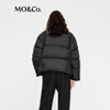 MO&Co. 90 White Goose Down High Collar Short Light Warm Puff Down Jacket MBD4EIN034 New Year Red Black It is recommended to confirm the size with customer service M /165 It is recommended to confirm the size with customer service