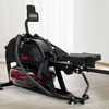 SUNNY American rowing machine household sculls smart rowing machine indoor sports weight loss fitness equipment rowing machine hydromagnetic dual resistance | self-installation for exercise courses
