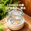 JINDU tea stove set, electric stove tea making appliance, carbon and electric dual-use ceramic stove, indoor household barbecue grill, barbecue grill