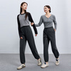 Three-color casual Austrian velvet sweatpants plus size women's 2025 winter new elastic waist trousers for fat girls
