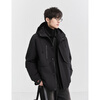 Piaget Zall 2025 Winter Fashion Hooded Down Jacket Men's Korean Style Duck Down Warm Thickened Casual Jacket