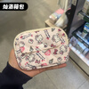Ye Yu 2025 new KT cat small card bag, versatile and high-looking coin purse, headphone bag, key bag, CCD storage bag, off-white