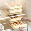 Miaopule egg storage box for refrigerator, special egg box, drawer-type food-grade home kitchen storage and organization god