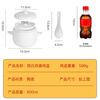 Youlaifu ceramic bowl stew pot soup bowl water-proof stew pot liner steamed egg porridge bird's nest cup pot tableware double lid spoon large 600ml