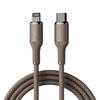 ROMOSS braided data cable PD27W suitable for Apple mobile phone 14 charging cable fast charging cable typec two meters Apple USB model lava smoke gray braided version 1.2 meters