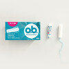 O.b. Tampons Refreshing, comfortable, convenient and easy to replace built-in sanitary napkins. Original German ob tampons with low volume * 3 boxes