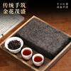Qichun Anhua Dark Tea 1000g Dark Tea 2013 Aged Hunan Ripe Golden Flower Fu Brick Tea Gift Box New Year's Gift for My Father-in-law