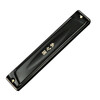Guoguang harmonica 24-hole Guozhimeng performance-grade harmonica polyphonic C key F key A key D key B key 28-hole accented 28-hole Guozhimeng performance-grade harmonica black-accented C key