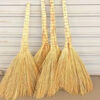 Bun Peng broom, golden seedling sorghum, thick sweeping, rural old-fashioned broom, handmade household broom, school courtyard sanitation, reinforced and durable, about 85 long