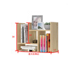 PULATA Desktop Bookshelf Telescopic Small Bookshelf Storage Storage Rack Free Combination ZWJ4005105