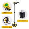Cast solid roller distance meter handheld ruler wheel distance meter roller distance measuring instrument digital display wheel 50CM
