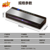 QCSK German vacuum sealing machine food dry and wet dual-use fresh-keeping compression vacuum packaging machine fully automatic high-power household commercial high-suction bag-free plastic sealing machine sausage bacon free 30 20*30 pattern bags intelligent display purple light sterilization
