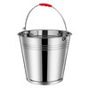Jingluo KCzy-97 stainless steel bucket, car wash water storage bucket, ice bucket, portable kitchen oil bucket, mopping bucket, non-magnetic bucket, thickened 34cm