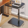 Wooden grid computer desk extension board study table lifting table desktop writing table children's desk notebook stand standing office black frame black surface
