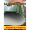 Pipeshuo workbench insulated green environmentally friendly plastic cloth clamped rubber sheet floor paving car bottom rubber mat green 6mm 2m wide x 1m one side light/one side cloth (3 layers