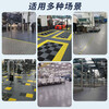 Jingxingong PVC industrial lock floor work station insulation mat factory workshop floor auto repair garage floor mat blue 450*450*6.8mm dot pattern