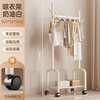 Quanpin house floor-standing vertical bedroom household indoor removable clothes rack storage hanging clothes rack coat and hat rack single 60