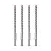 Bosch (BOSCH) four-pit electric hammer 5 series four-edged drill bit round shank impact drill bit can drill reinforced wall concrete wall-through rotor four-pit round shank 4x50x110mm 5 series 4-edged