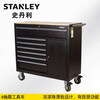 Stanley 941937 three-layer tool cart mobile trolley repair artifact 2-drawer multi-function tool cart 93-711*steel*500KG