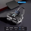 ANTA Abdominal Wheel Automatic Rebound Four-Wheel 2025 New Fitness Slim Belly Magic Abdominal Wheel Abdominal Roller Men's Four-Wheel Counting Model-Black Automatic Rebound Belly Reduction Belly Training Free Thickened Kneeling Mat