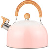 Fat Donglai household stainless steel chime kettle high-looking gradient kettle new hot water kettle pink 3L 3.0L
